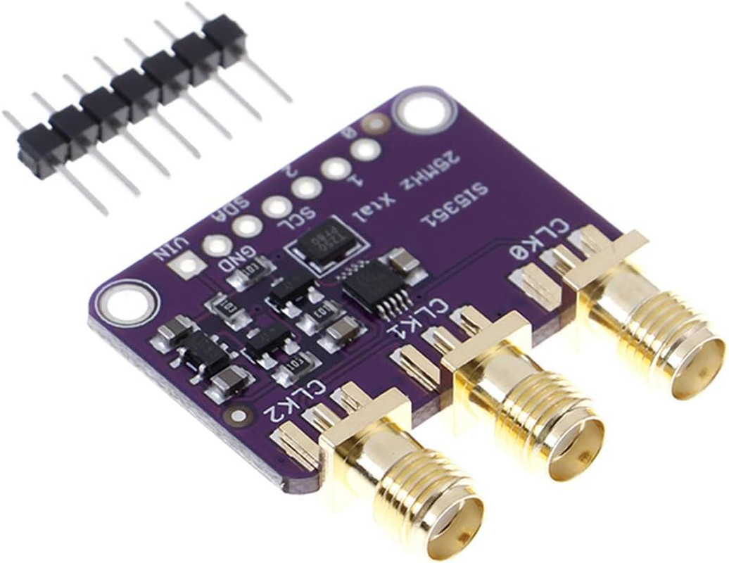 Si5351A I2C 25MHZ I2C High Frequency Signal Generator Breakout Board ...