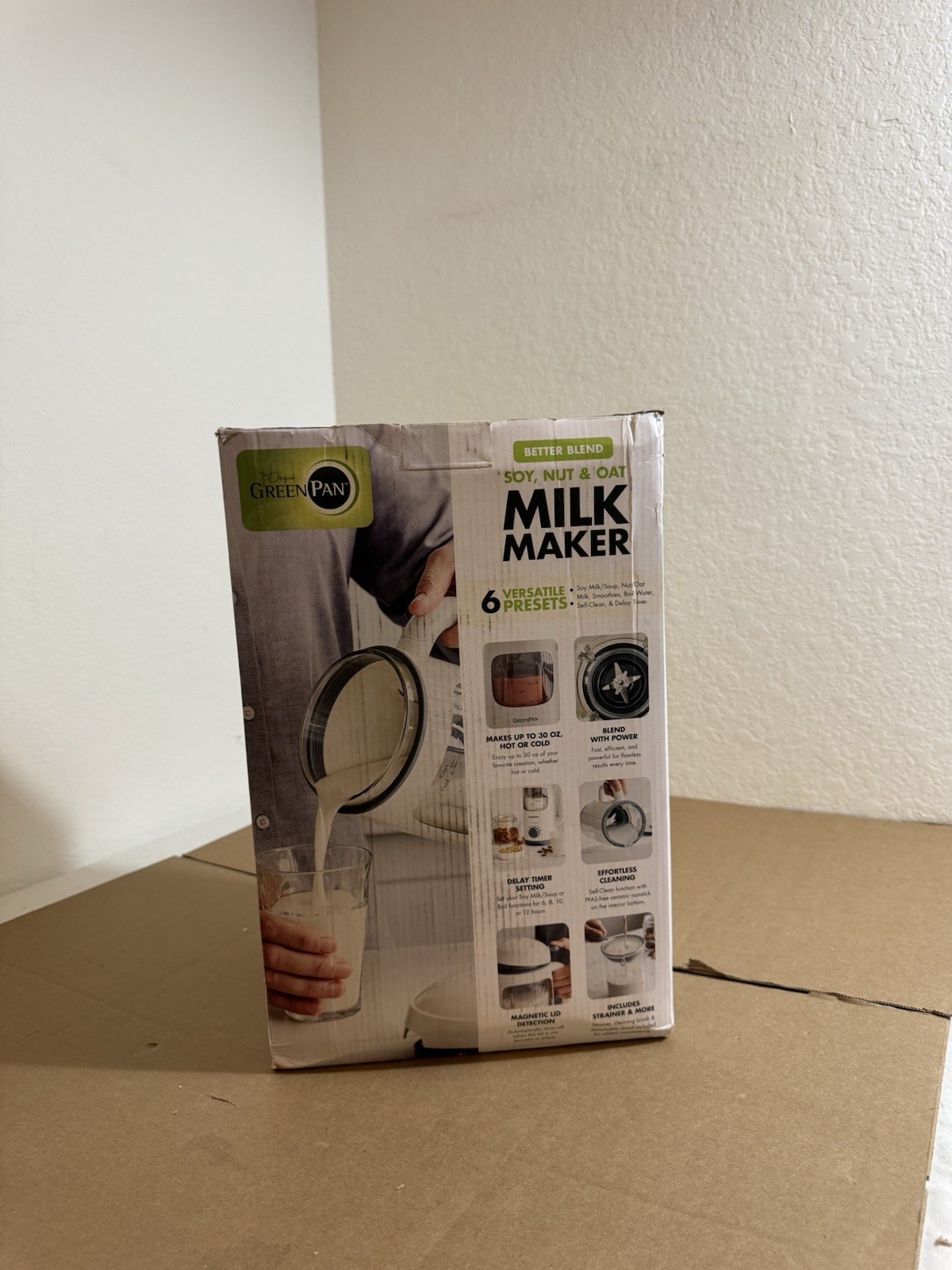 GreenPan Better Blend Soy, Nut & Oat Milk Maker