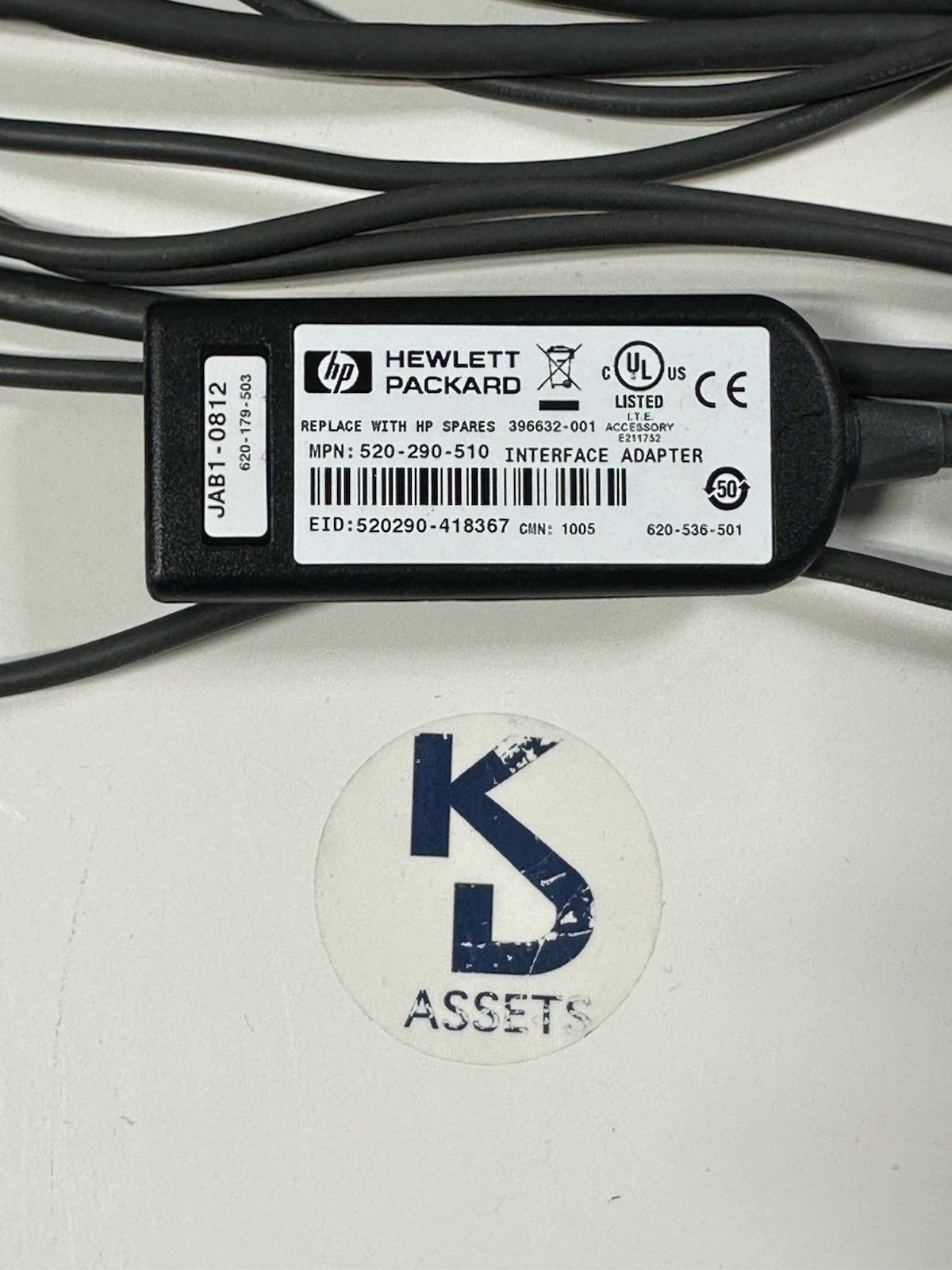 HP KVM USB Interface Adapter Cables 520-290-510