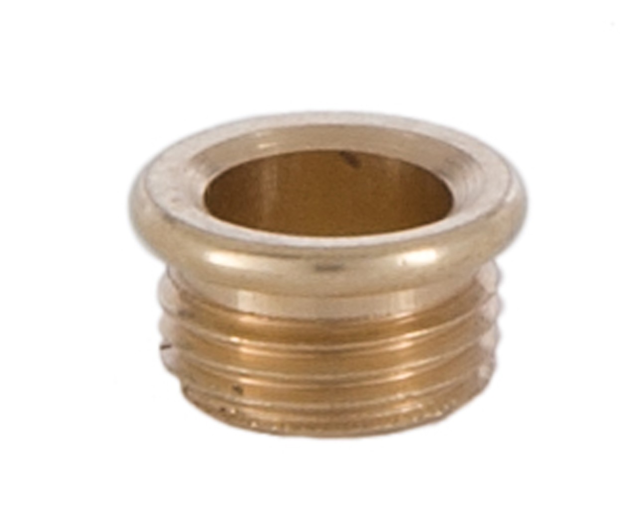 B&P Lamp® Brass Cord Inlet Bushing 1/8 Thread