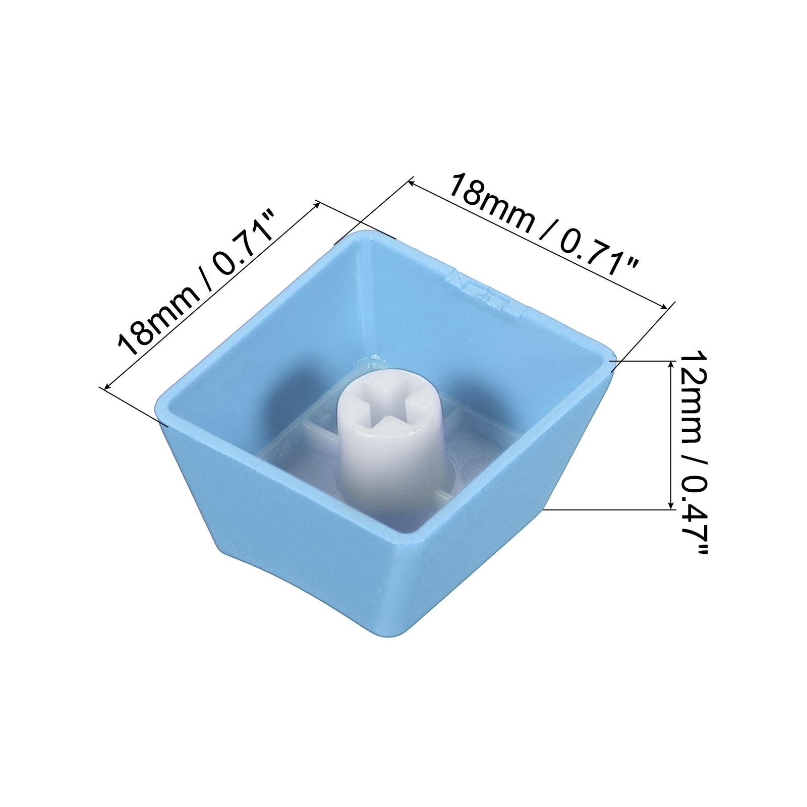Mechanical Keyboard Keycaps 1 Set Keyboard Replacement ABS 104 Keys, Blue