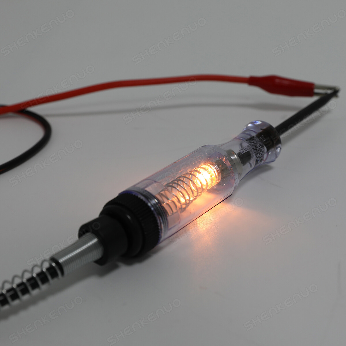 6V-24V Car Voltage Circuit Tester Long Probe Electrical Test Light Bulb Measure