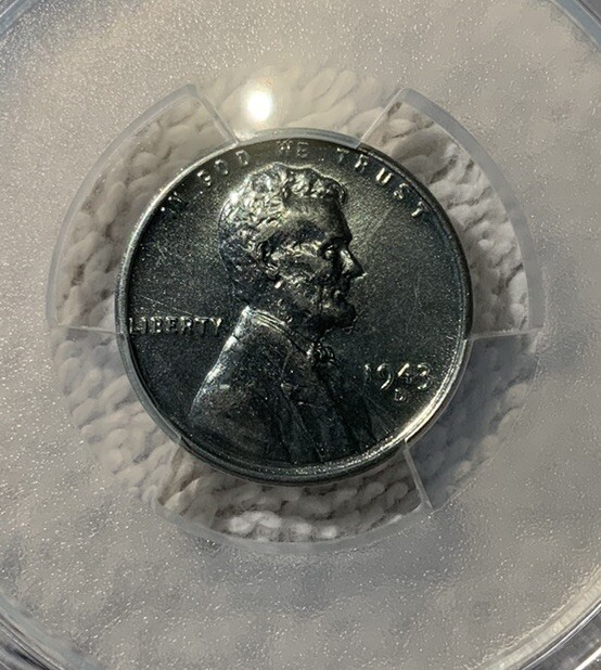 1943 D Lincoln Wheat Penny 1C Steel Uncirculated Beautiful