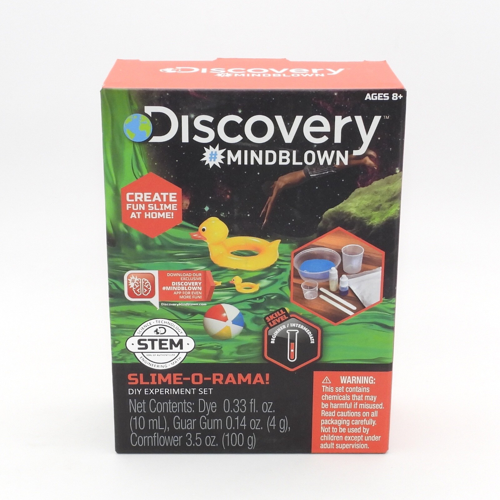 Discovery Mindblown Slime O Rama DIY Experiment Set for Kids - NIB (Ages 8+)