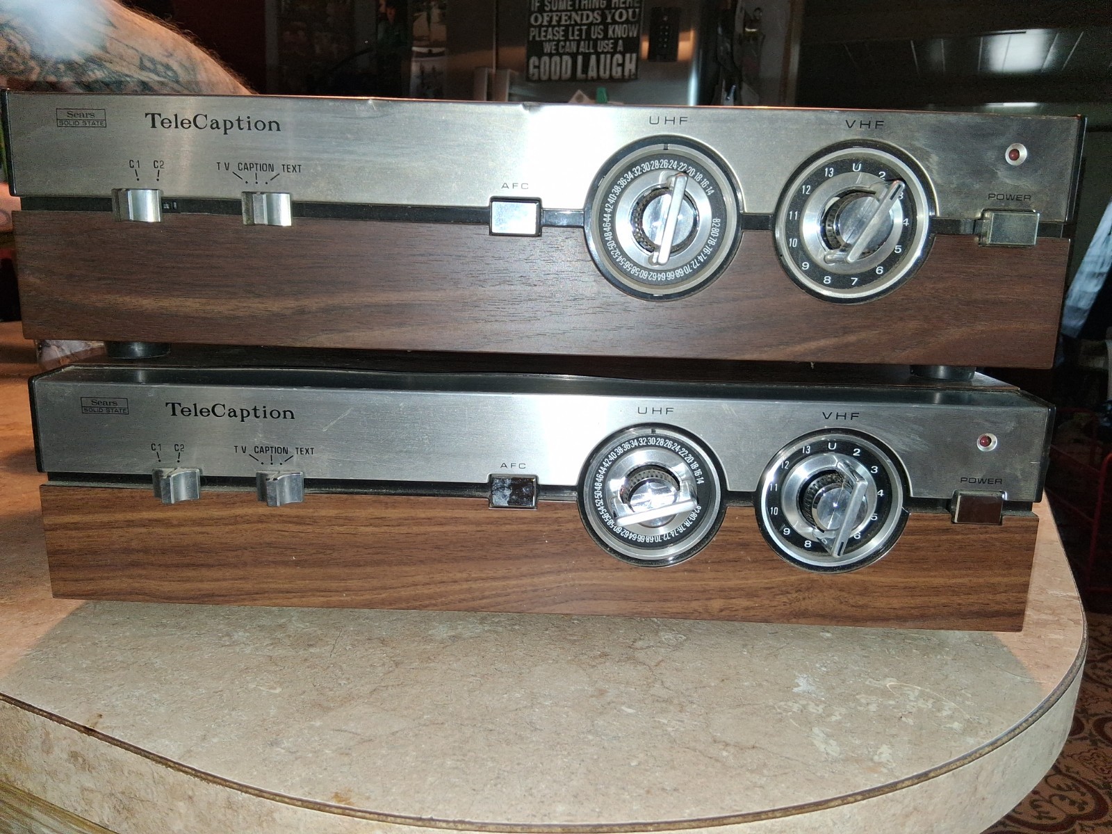 2 Sears 1980 Vintage TeleCaption DeCoder new w/o box
