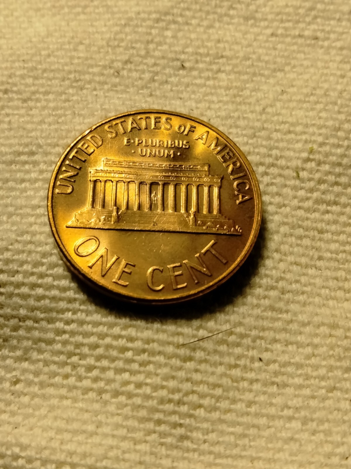 1968 D Lincoln Cent Misaligned Die Struck Thru Errors