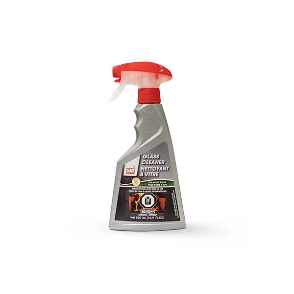 Wood Heating Appliance (Stove, Boiler, Furnace) Glass Cleaner 16.9oz Bottle