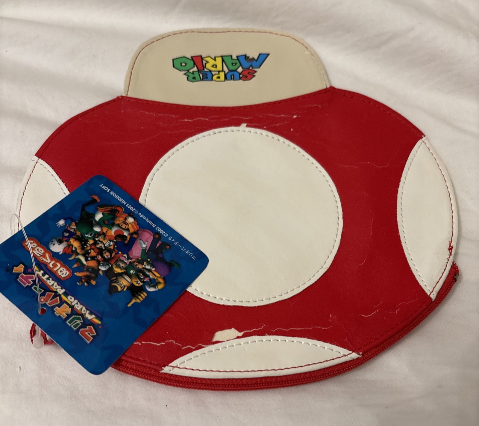 Nintendo Toad Mushroom Pouch Mini Storage Case See Description