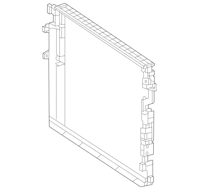 Genuine Mercedes-Benz Supporting Frame 167-504-00-00-64