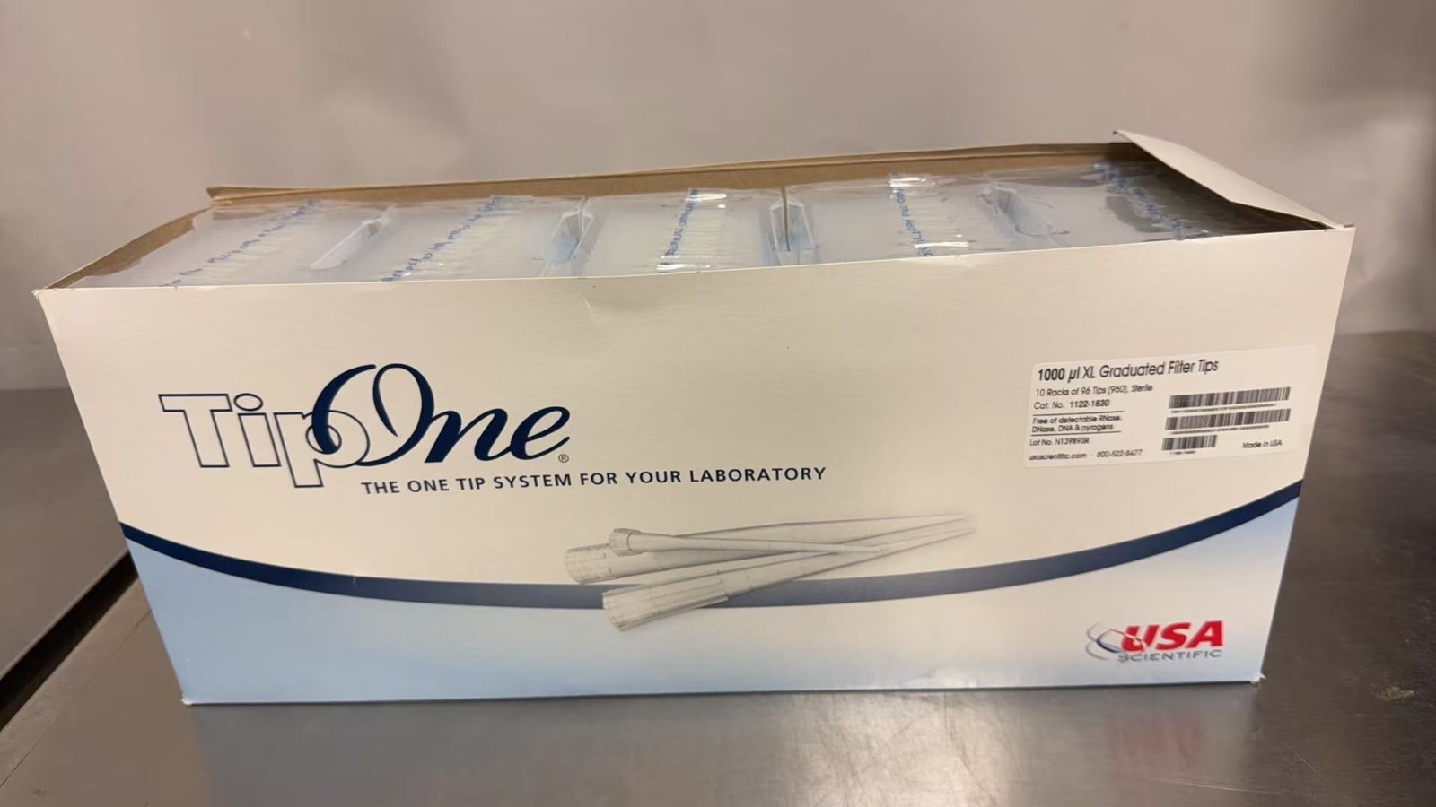 USA Scientific 1122-1830  TipOne 1000µL Filter Tip Racks Graduated , 960 Tips