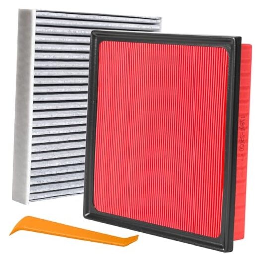 87139-58010 & 17801-25020 Engine Cabin Air Filter Kit Compatible with NOT