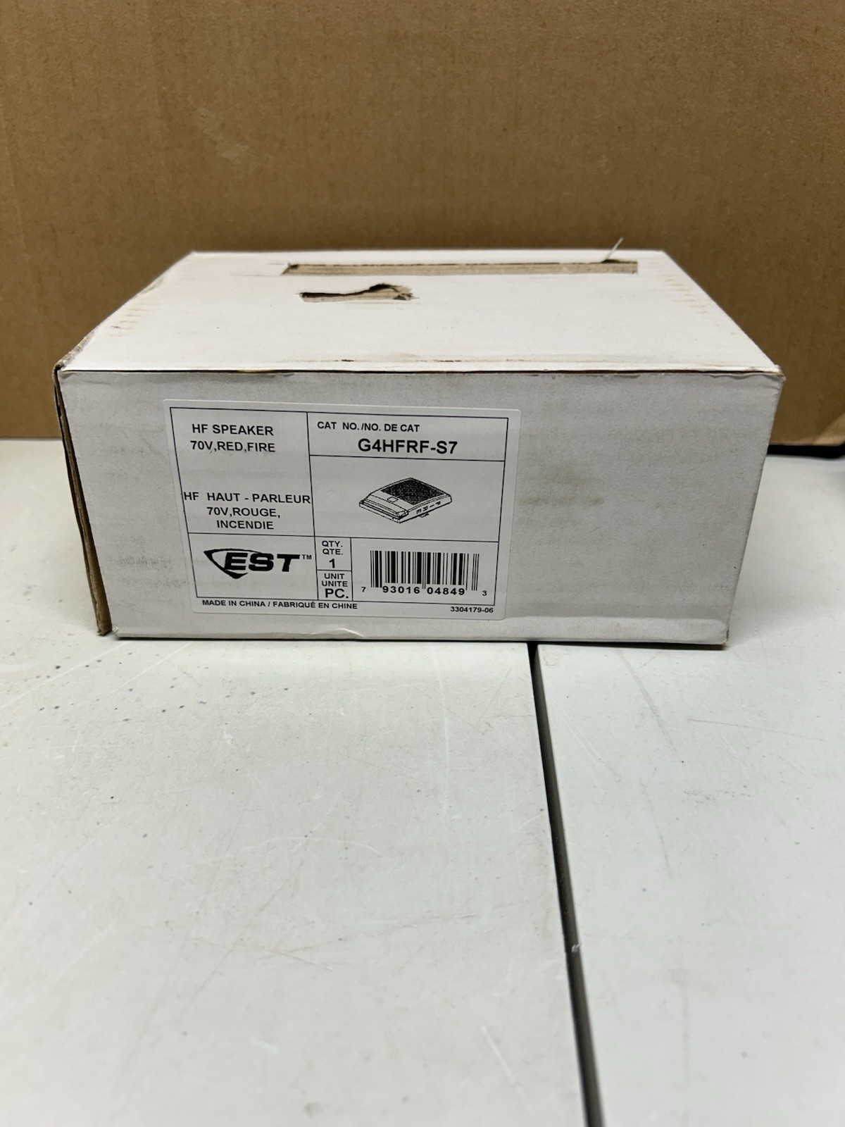 NEW IN BOX EDWARDS EST G4HFRF-S7 RED HF SPEAKER