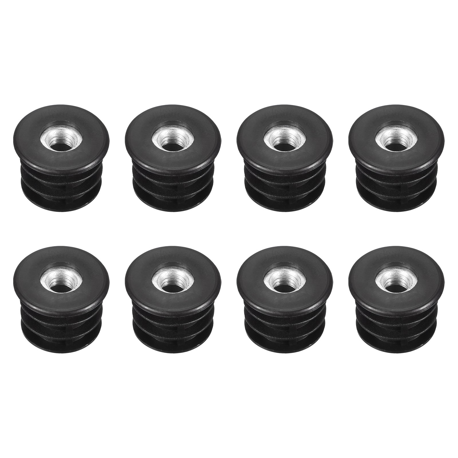 8Pcs Caster Insert with Thread, 25mm/0.98" M8 Thread for Furniture