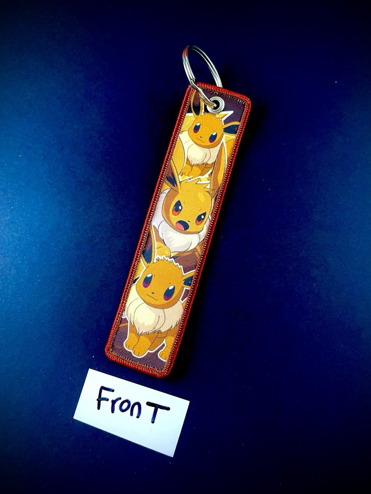 1 Piece Double Sided 5 Inch Eevee Keychain