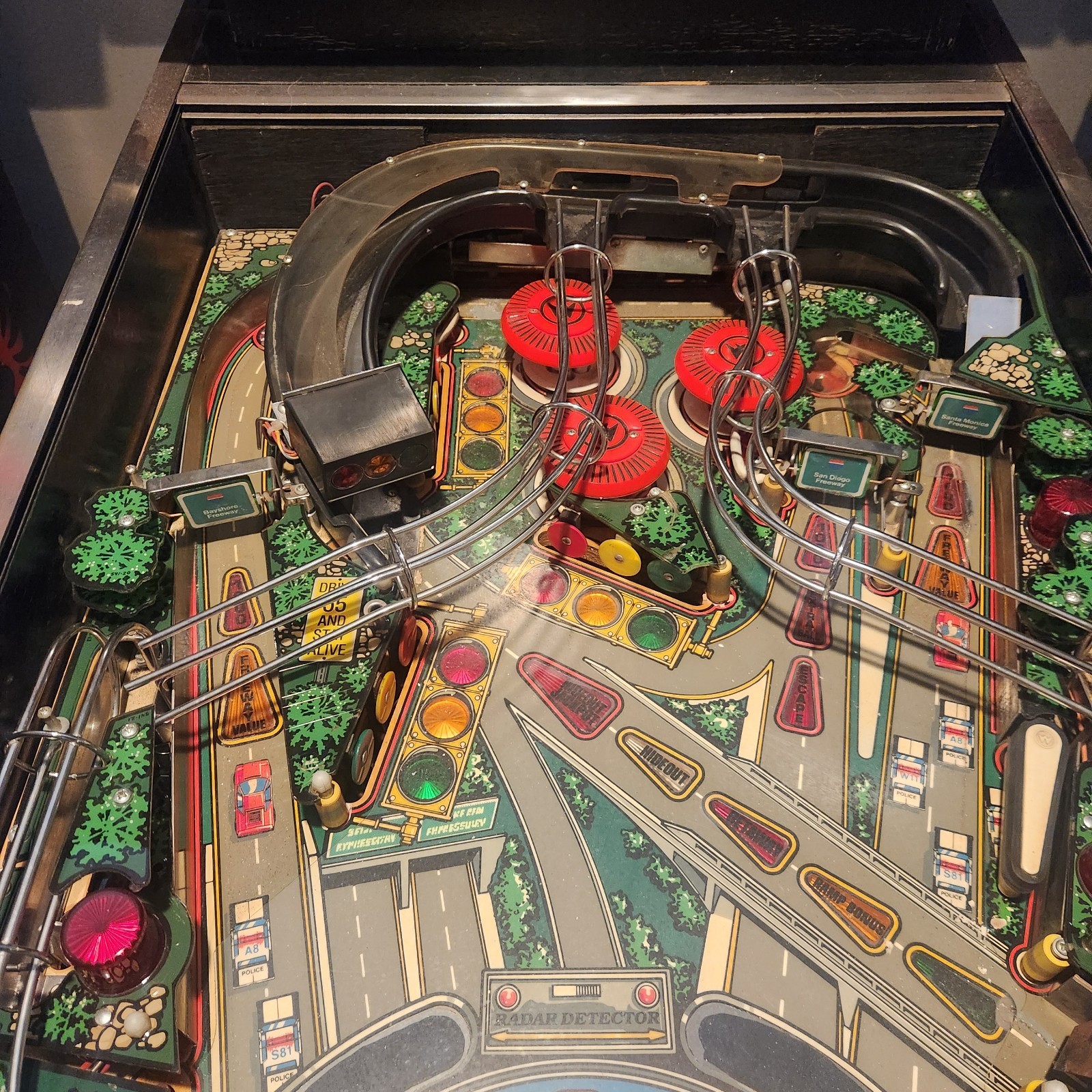 HIGH SPEED Pinball Machine - Williams 1986