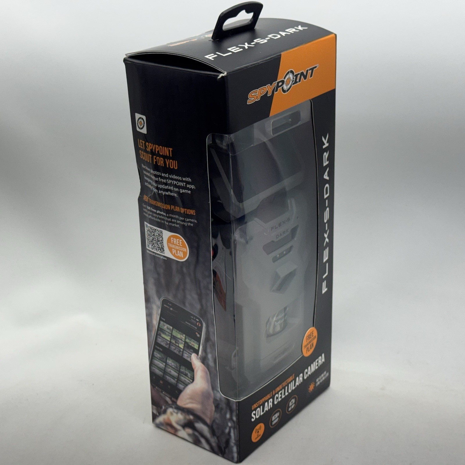Bundle SPYPOINT FLEX-S-DARK Solar Cellular Trail Camera + LIT22 + 32gb SD 1080P