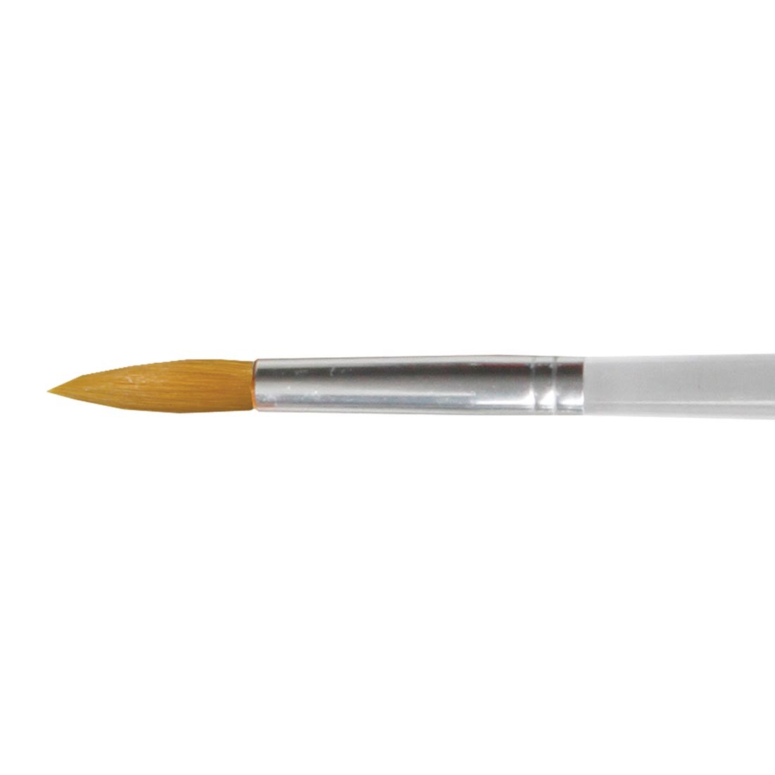 Royal & Langnickel Clear Choice Gold Taklon Brushes Round Size 10