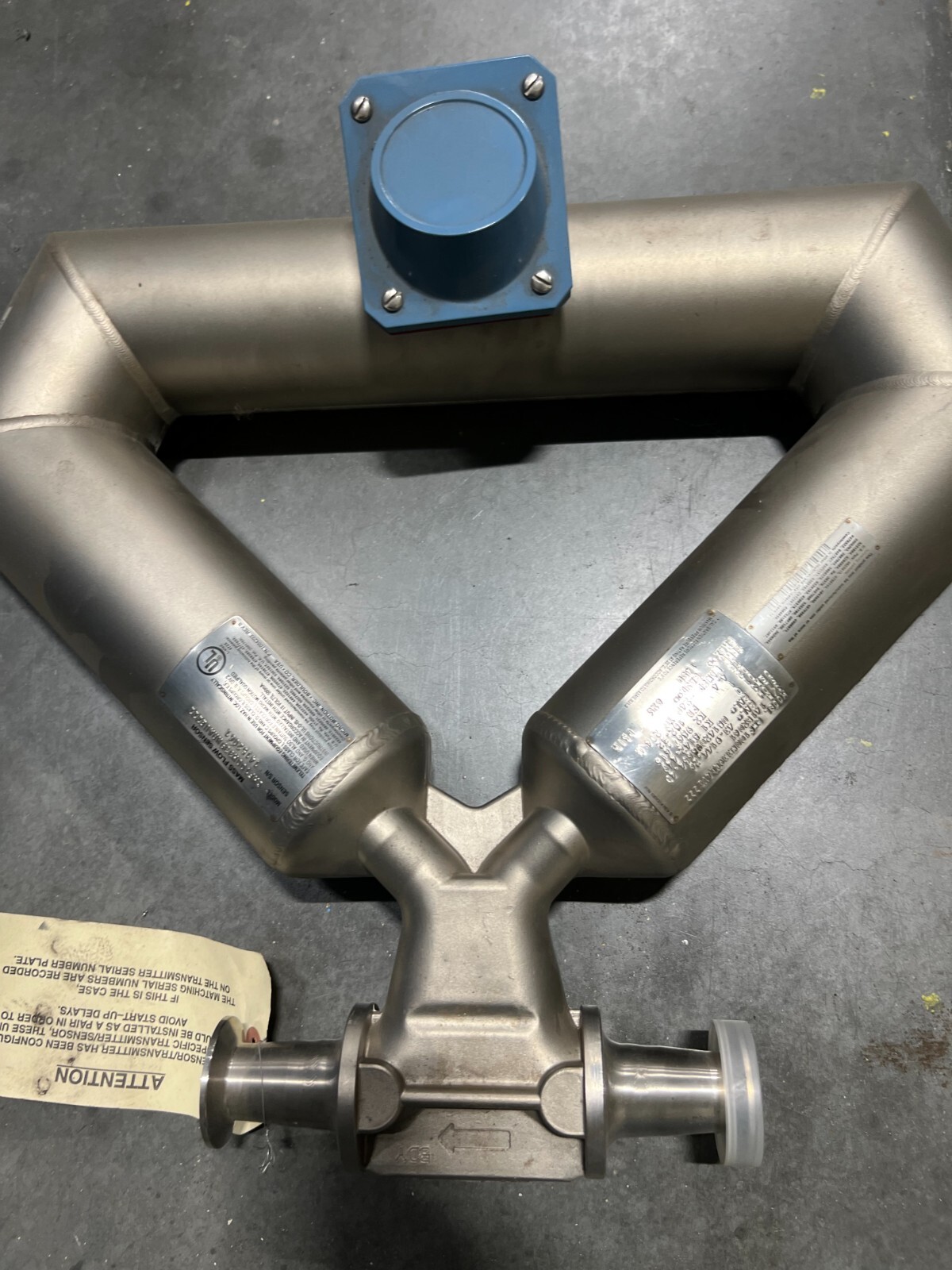 Micro Motion CMF100M 1" Mass Flow Sensor (DN25), 316L Stainless Steel
