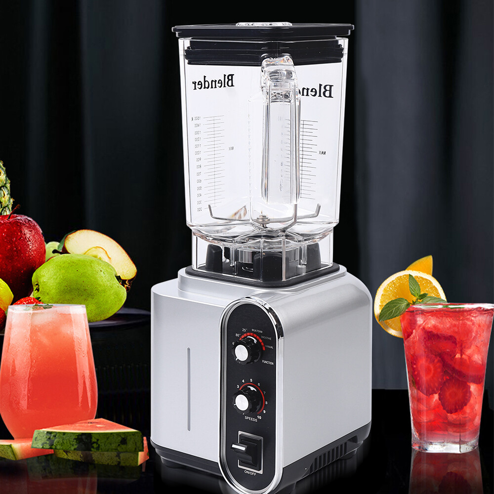 1*2200W Professional Blender Smoothie Maker Industrial Commercial Power Quiet