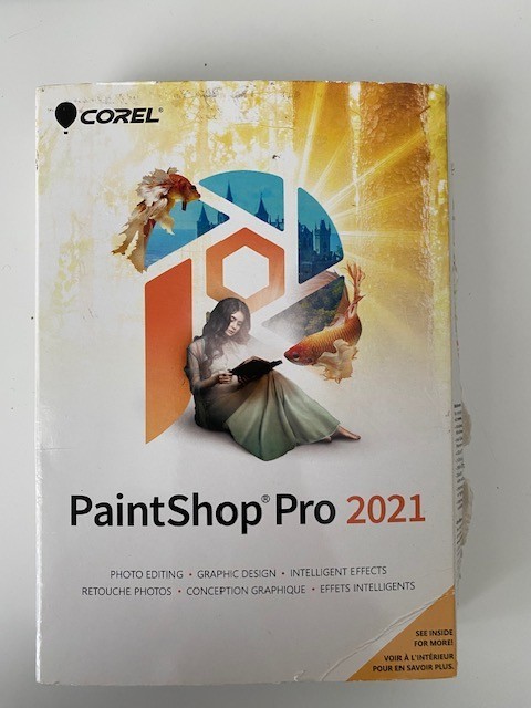 Corel PaintShop Pro 2021 Photo Editing & Graphic Design Software - PSP2021EFMBAM