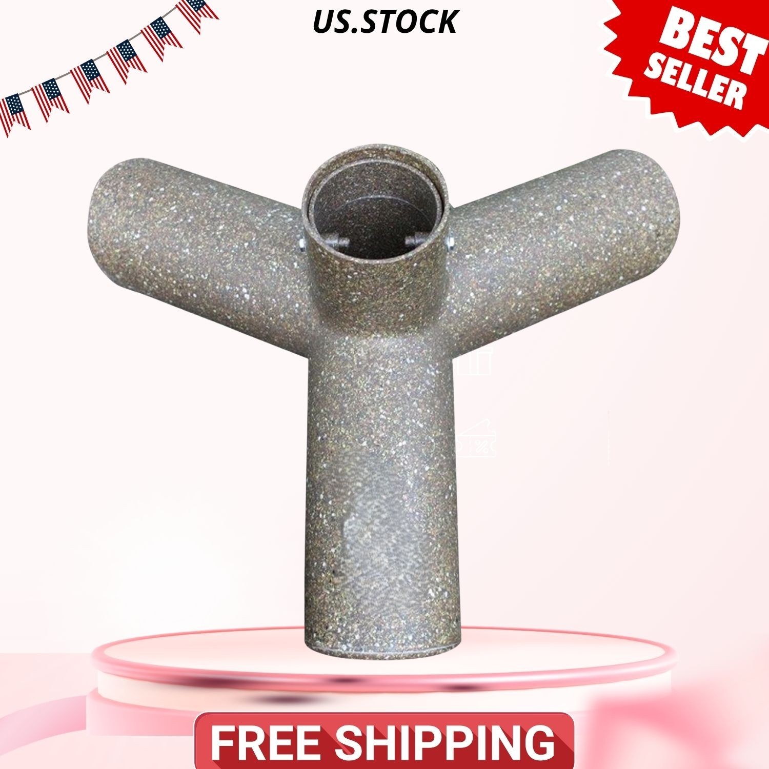 Hunting Deer Feeder with 3 Feed Ports 4in Openings Outdoor Game Feeder System