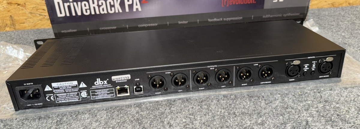 DBX DriveRack PA2 Speaker Management System (MPS006279)
