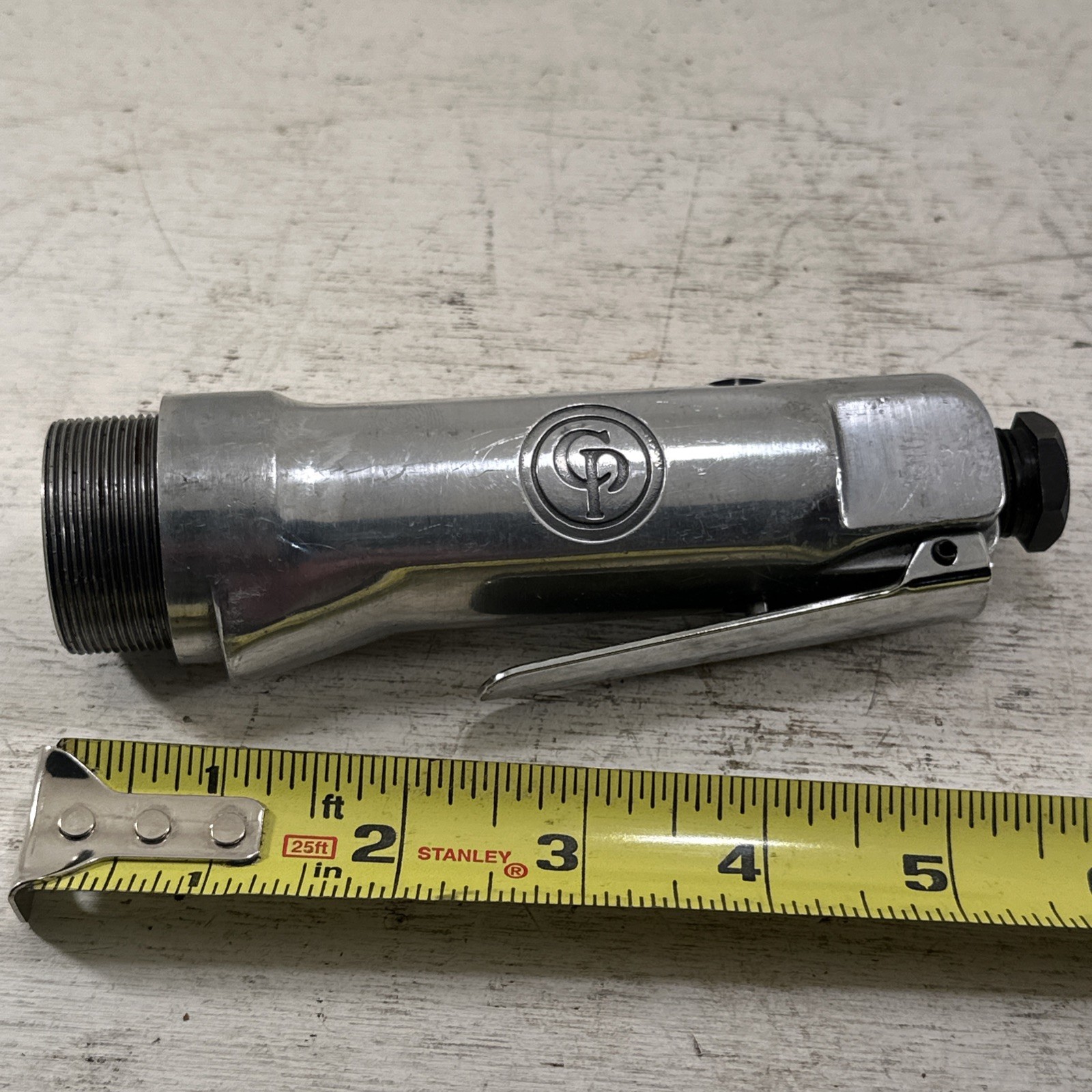 Vintage New Chicago Pneumatic Motor Housing Body Part Grinder Drill Air Tool