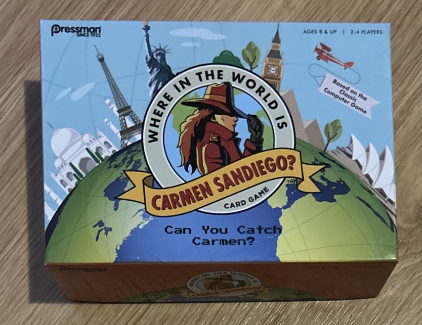**100% COMPLETE** Where in the World is Carmen Sandiego? Card Game