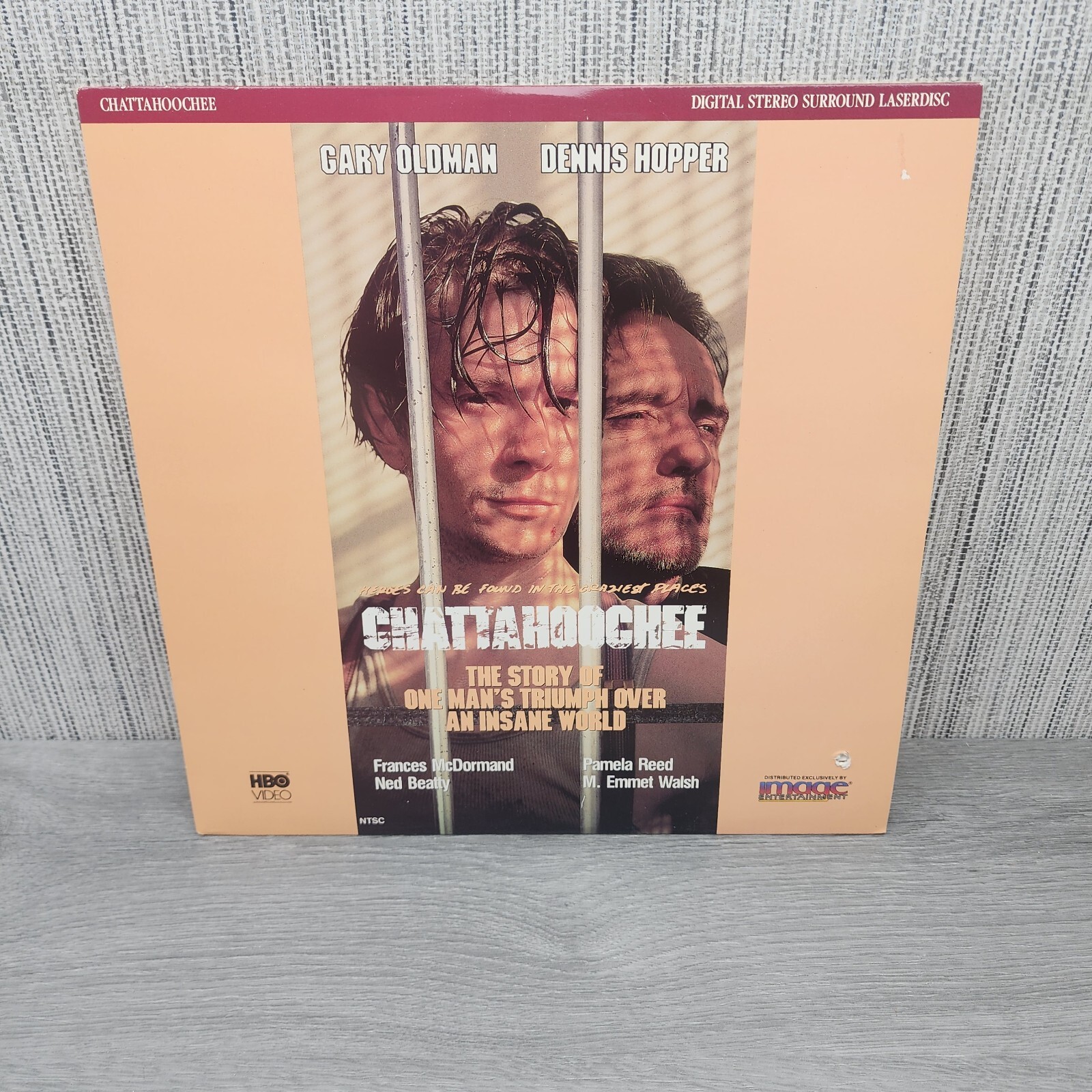 CHATTAHOOCHEE Laserdisc VERY GOOD CONDITION VERY RARE GARY OLDMAN DENNIS HOPPER