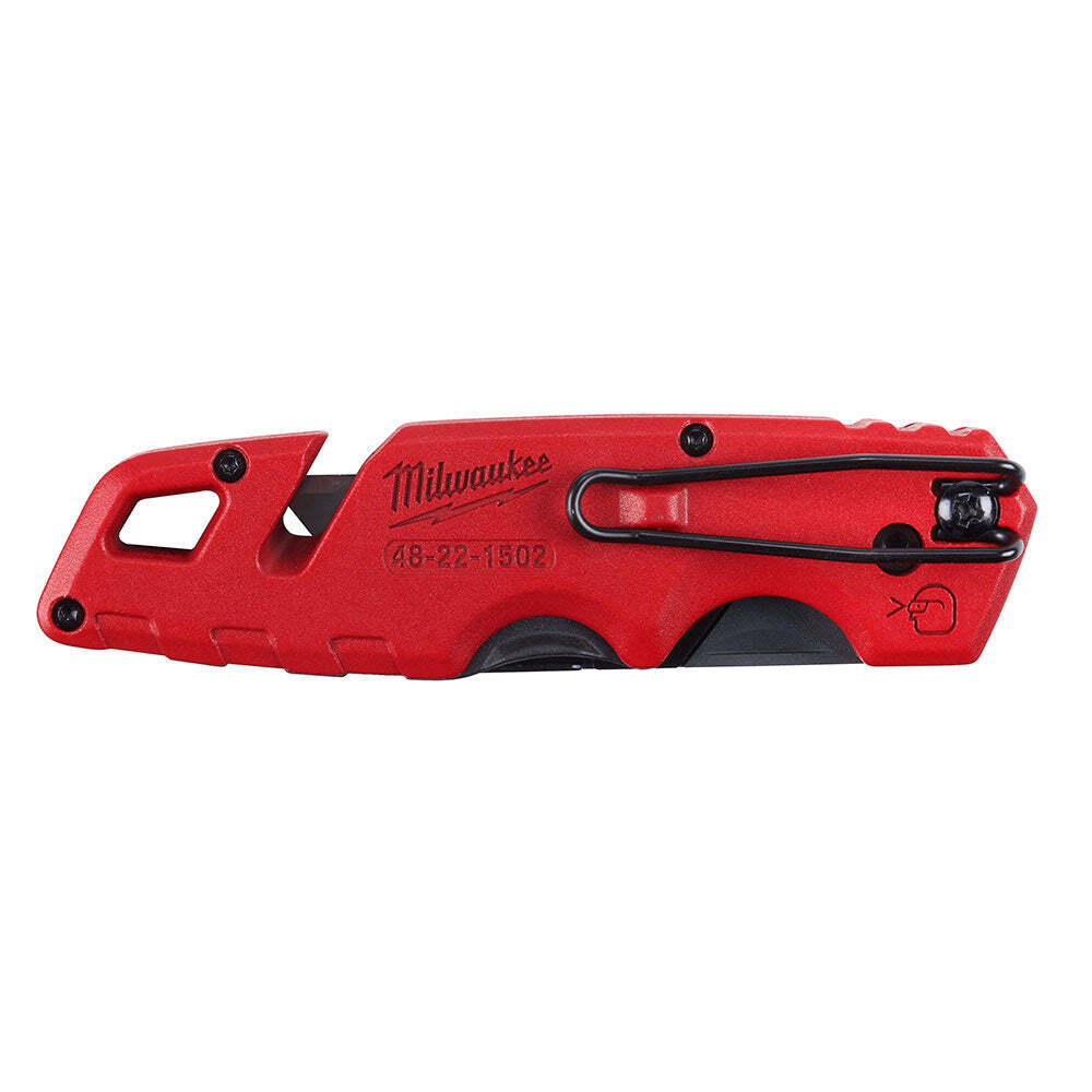 Milwaukee 48-22-1502 FASTBACK Durable Folding Utility Knife w/ Blade Storage