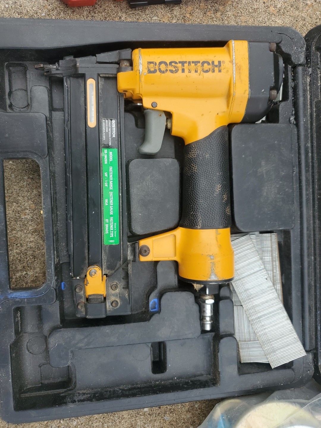 Bostitch Pneumatic Brad Nailer- PARTS ONLY