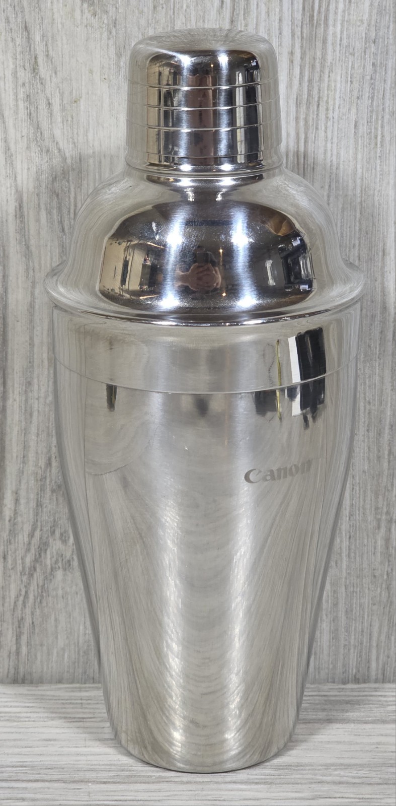Vintage Canon Promotional Camera Lens Cocktail Shaker - Rare Photography