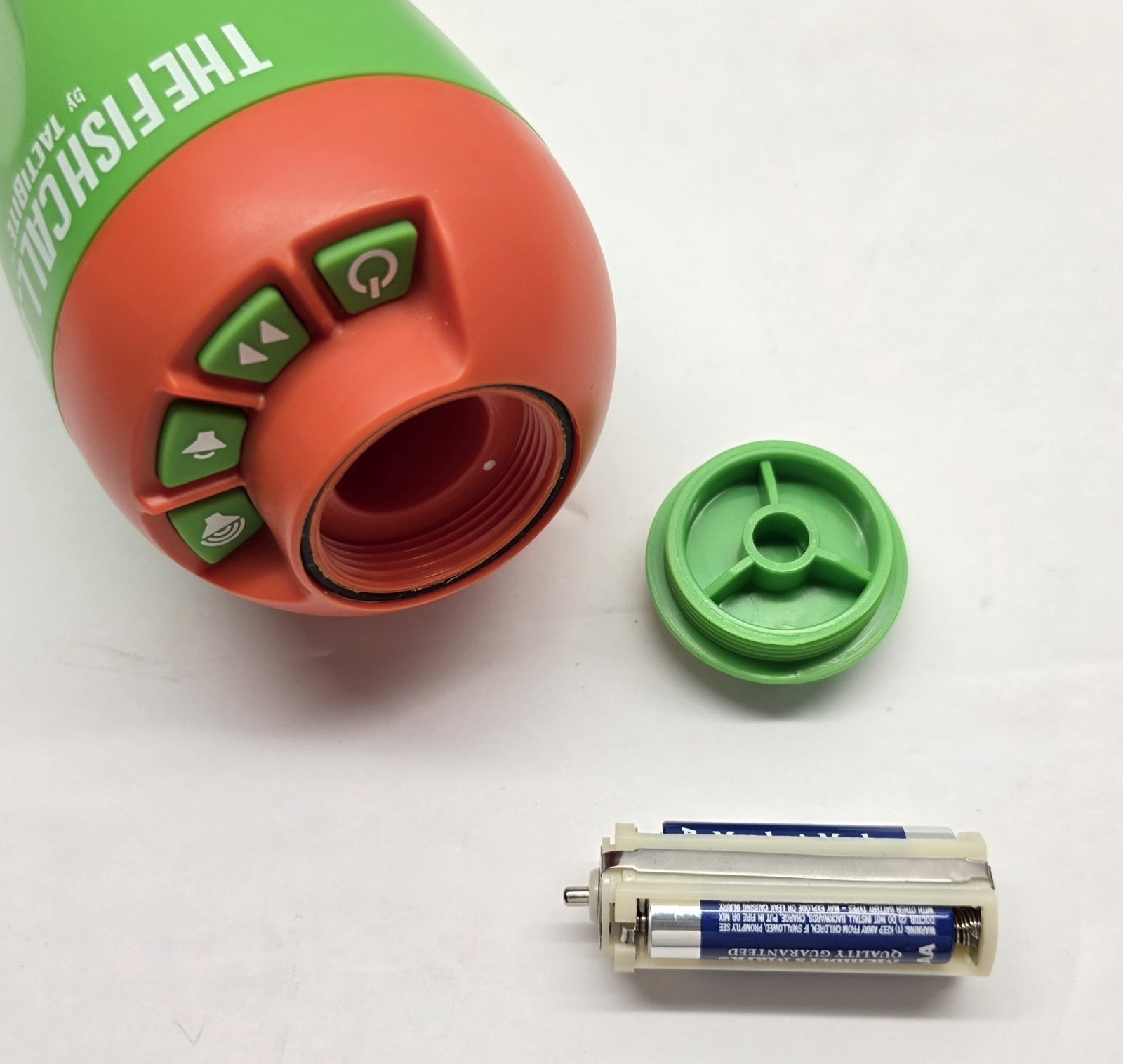 Tactibite Electronic Fish Call Floating Throwable Attractor Tested & Working