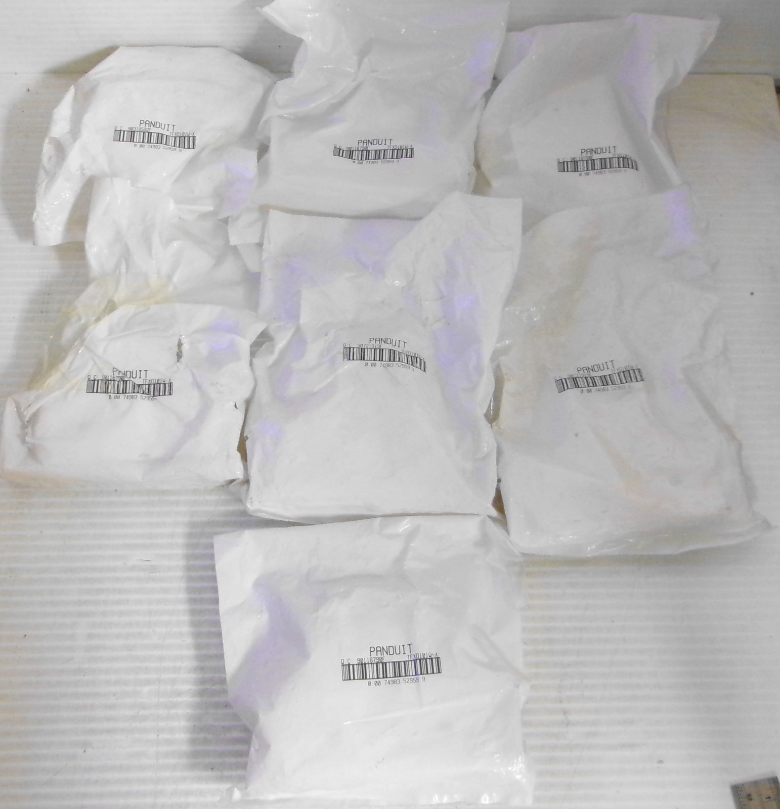 Panduit TFXD10IW-X Faceplate Tee Fitting (Lot of 7)