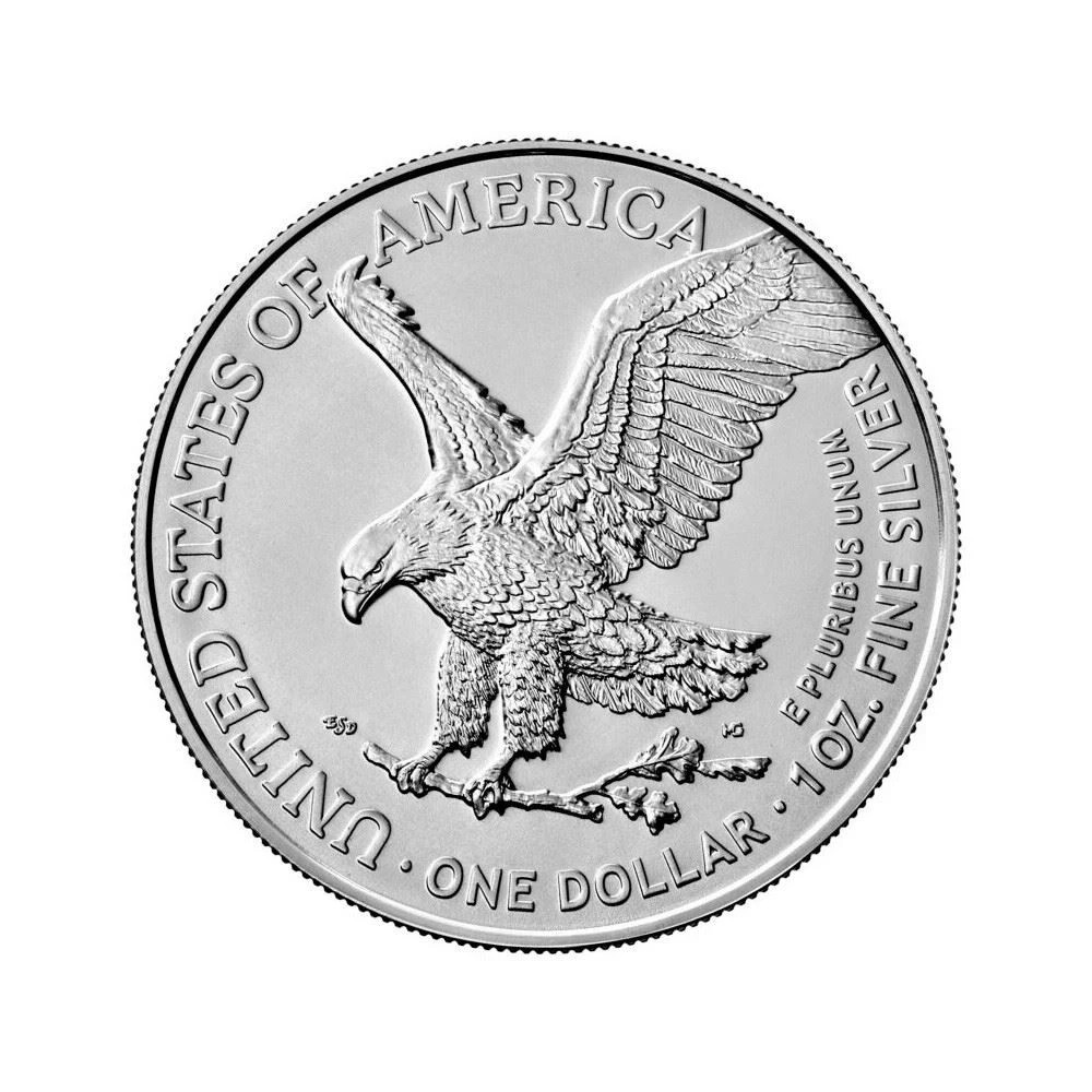 2021 American Silver Eagle Type 2 1 oz $1 - BU