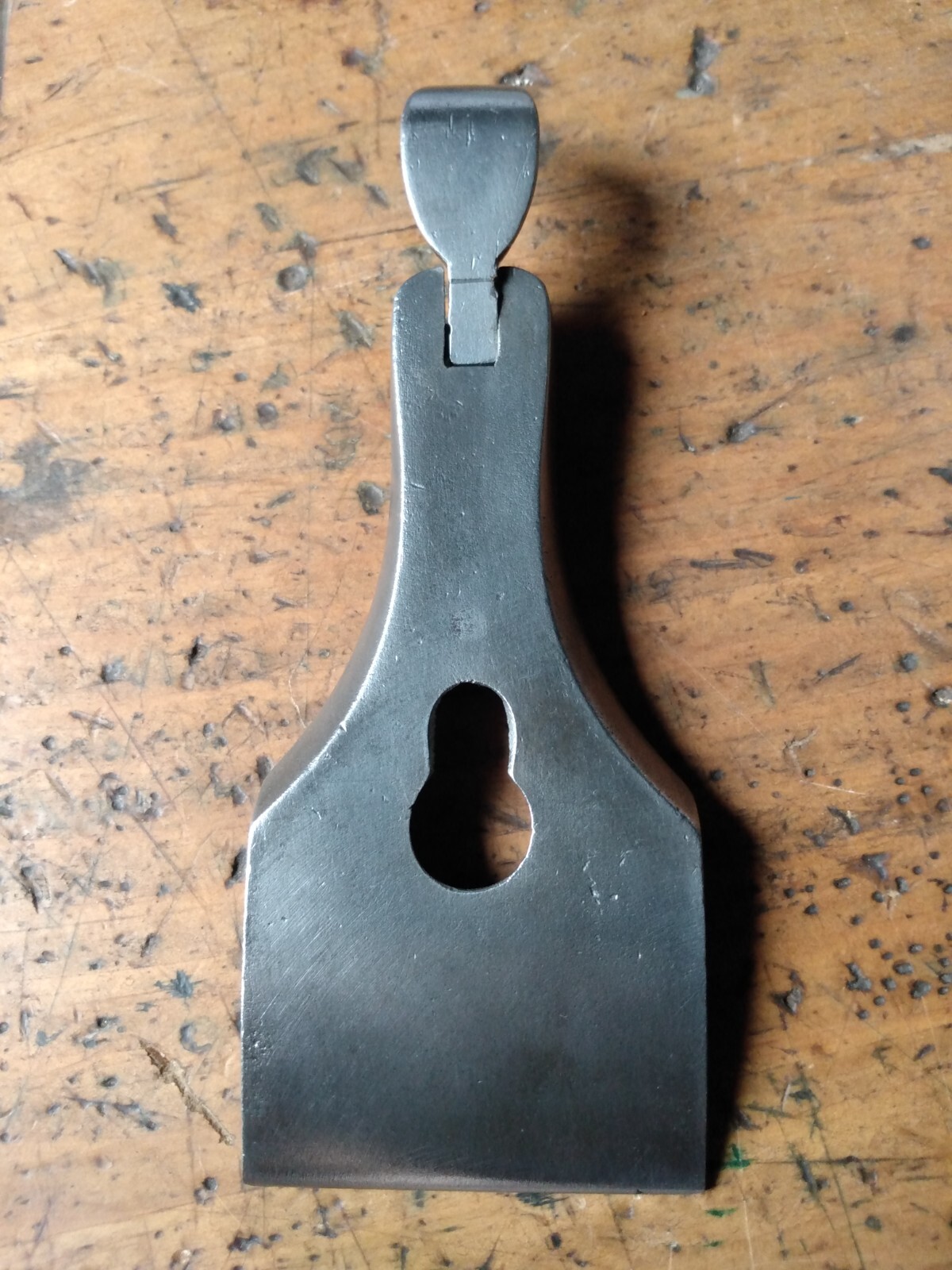 STANLEY  2" (approx) *MODIFIED* keyhole lever cap. READ FULL DESCRIPTION.