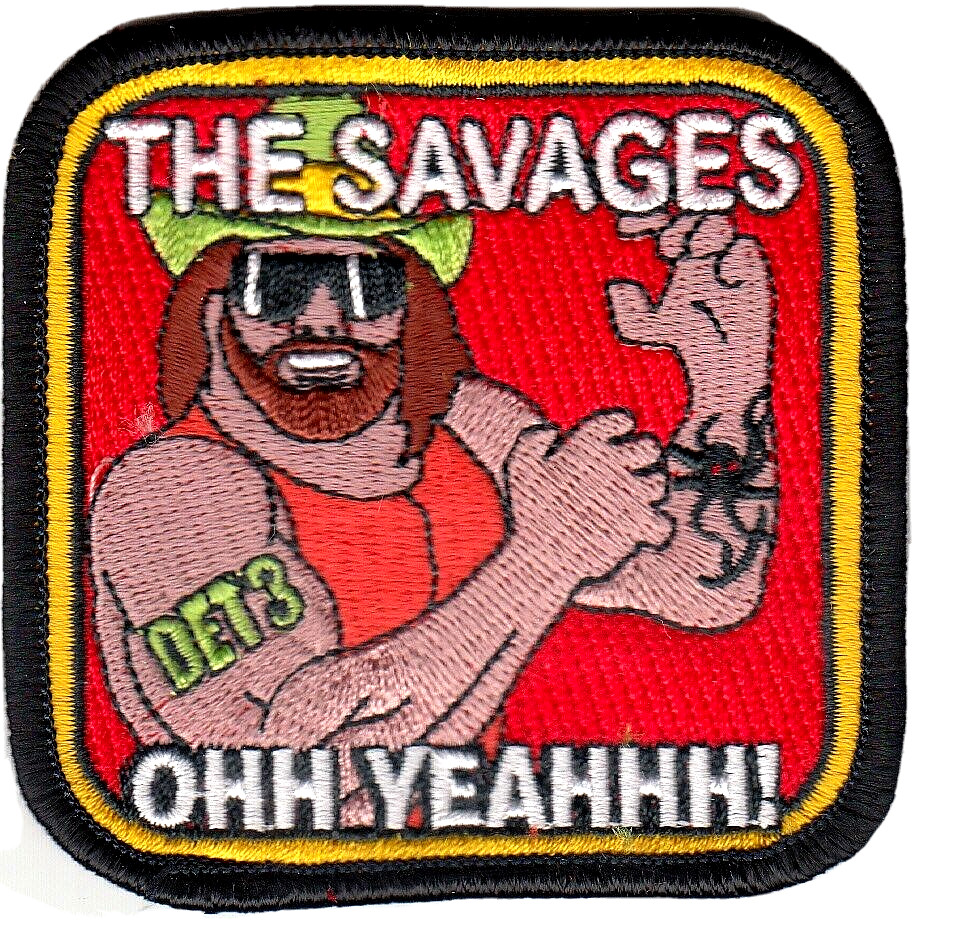 HSC-28 DRAGON WHALES DET THREE THE SAVAGES OHH YEAHHH! SHOULDER PATCH