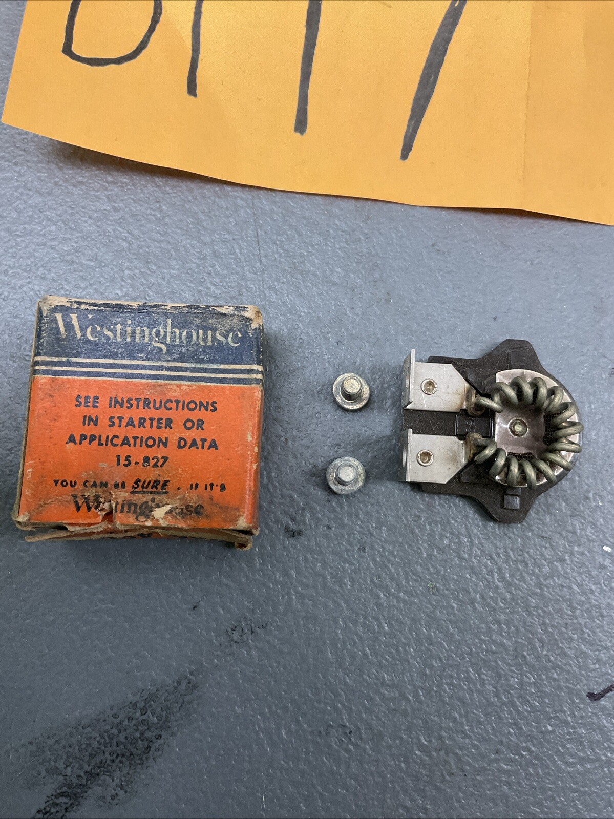 Westinghouse BC12 T hermal Overload Relay Heater Element- ECS