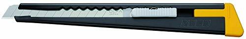 180 Olfa 5001 Multi-Purpose Cutter w/ Snap-Off Blade, Standard, Black, Pack of 6