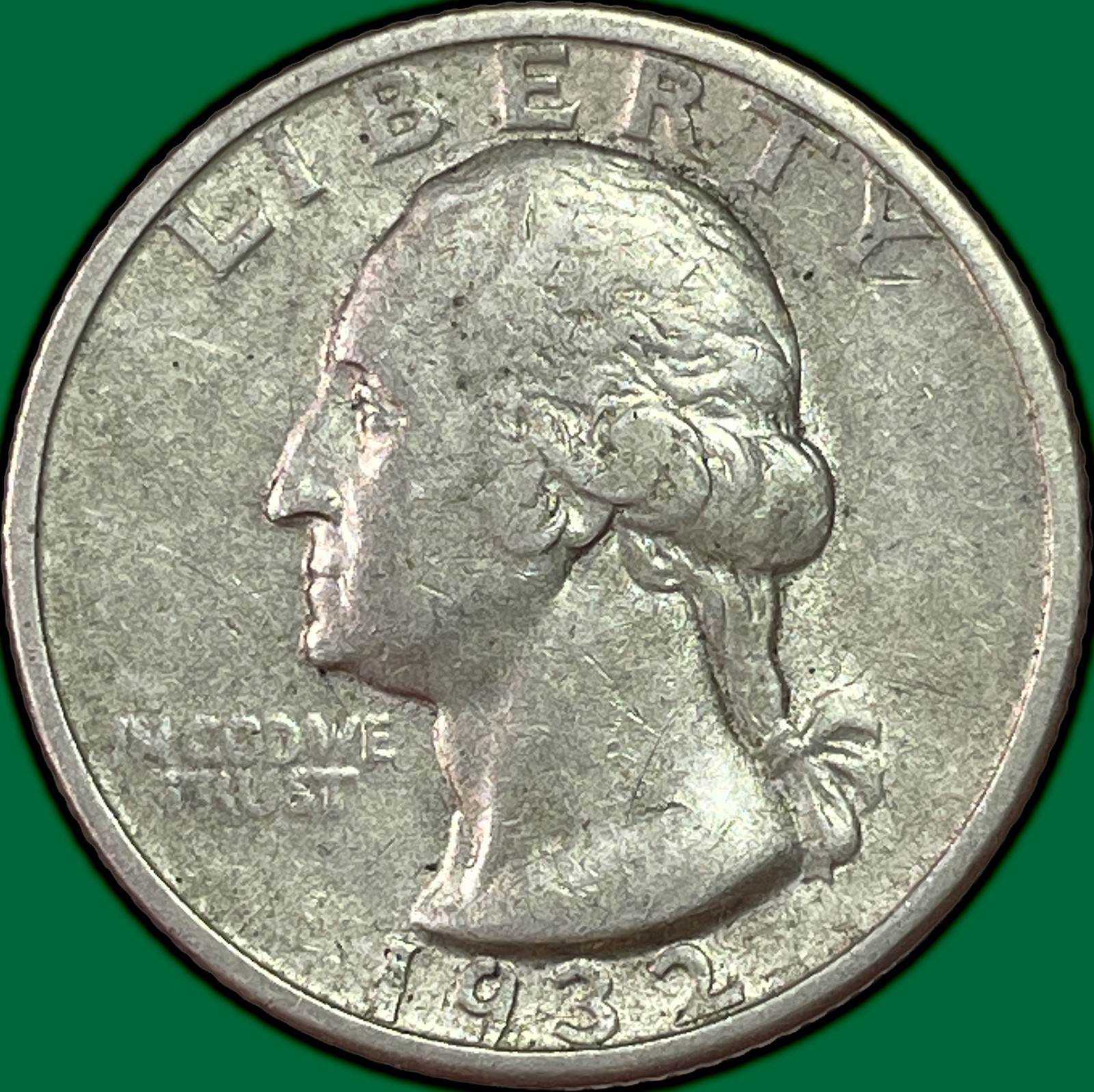 1932-S Washington Quarter Silver Choice Extremely Fine XF+ Coin #40551