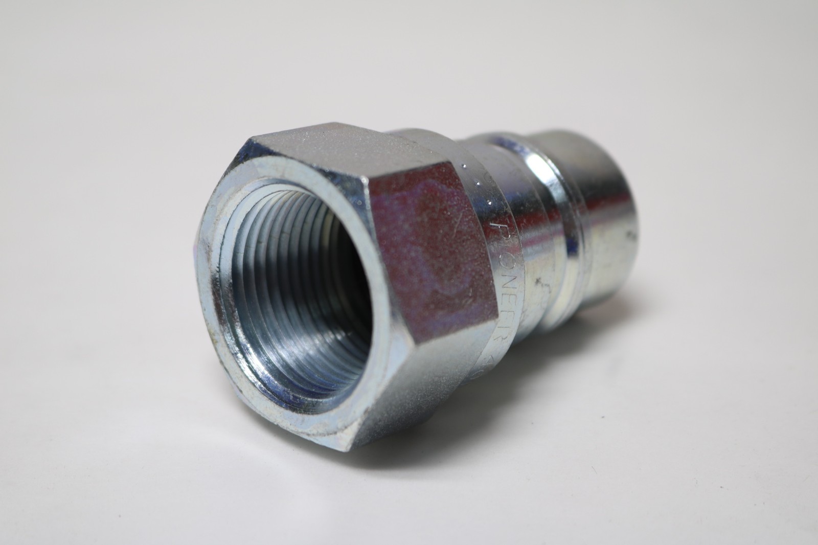 Genuine OEM Parker Pioneer 4010-6P 1" NPTF Hydraulic Quick Coupler Nipple 3000PS