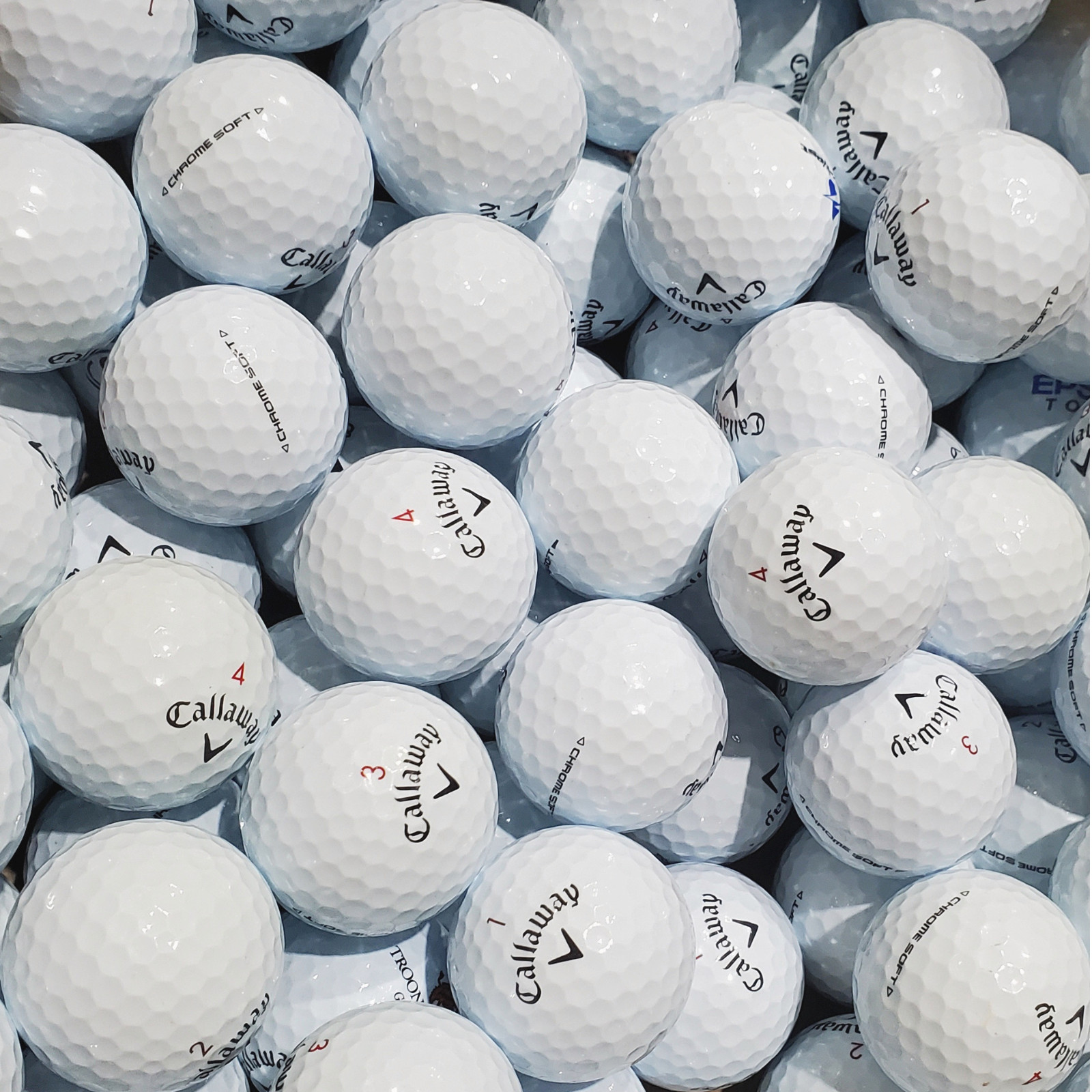 Callaway Chrome Soft 2024 AAAAA Mint 48 Used Golf Balls 5A