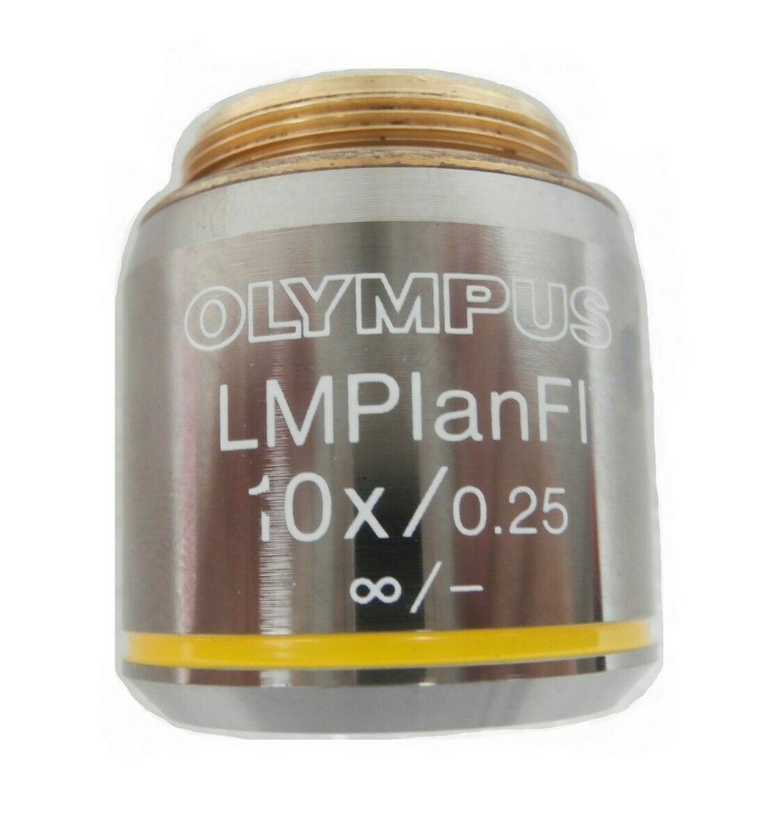 Olympus Microscopy LMPlanFI 10x/0.25 ∞/- Microscope Objective LM Plan FI Working
