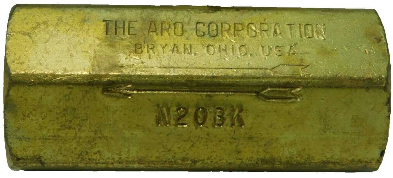 ARO N20BK Flow Control Needle Valve Brass