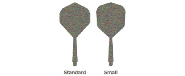WHITE CONDOR AXE DART SHAFT/FLIGHT COMBO SMALL FLIGHT SHORT SHAFT