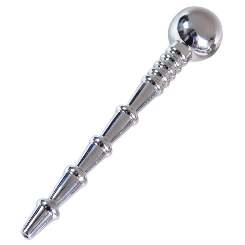 Heavyweight Spruce Sound, 316L Surgical Steel Hollow Male Urethral Sounding Plug