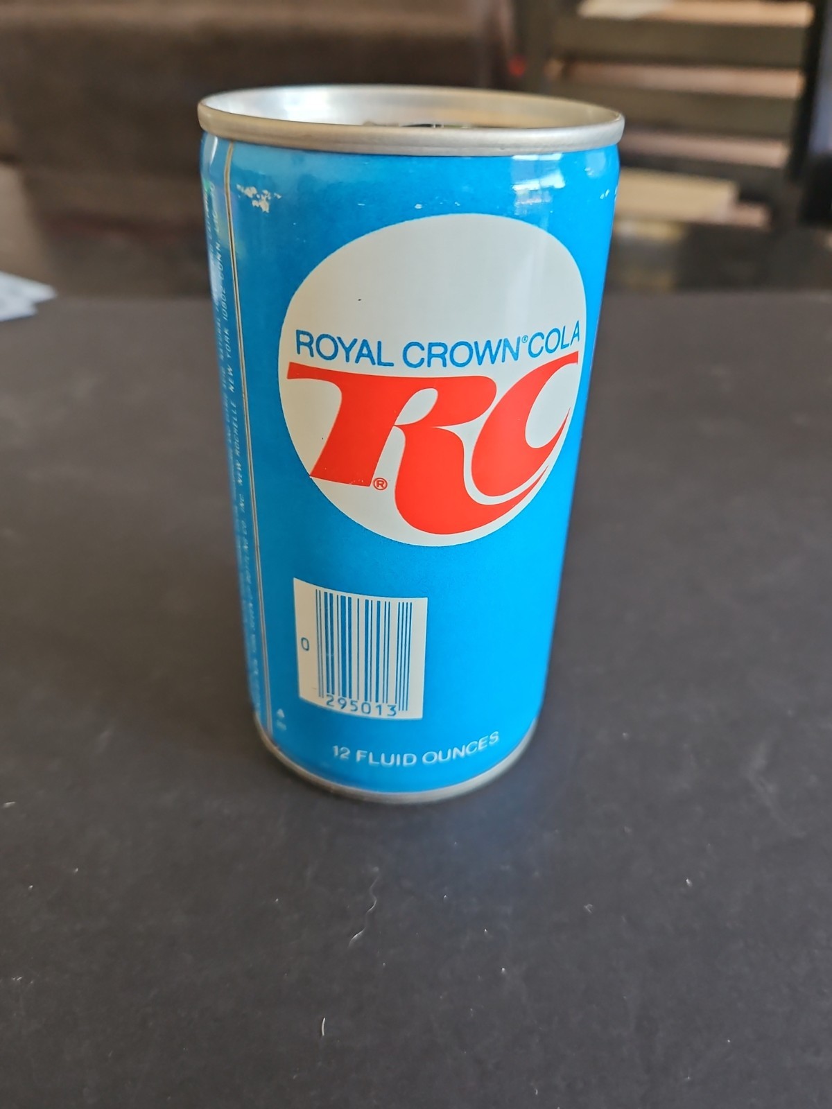 DAVE CONCEPCION EMPTY ROYAL CROWN RC COLA 1978 BASEBALL SODA CAN