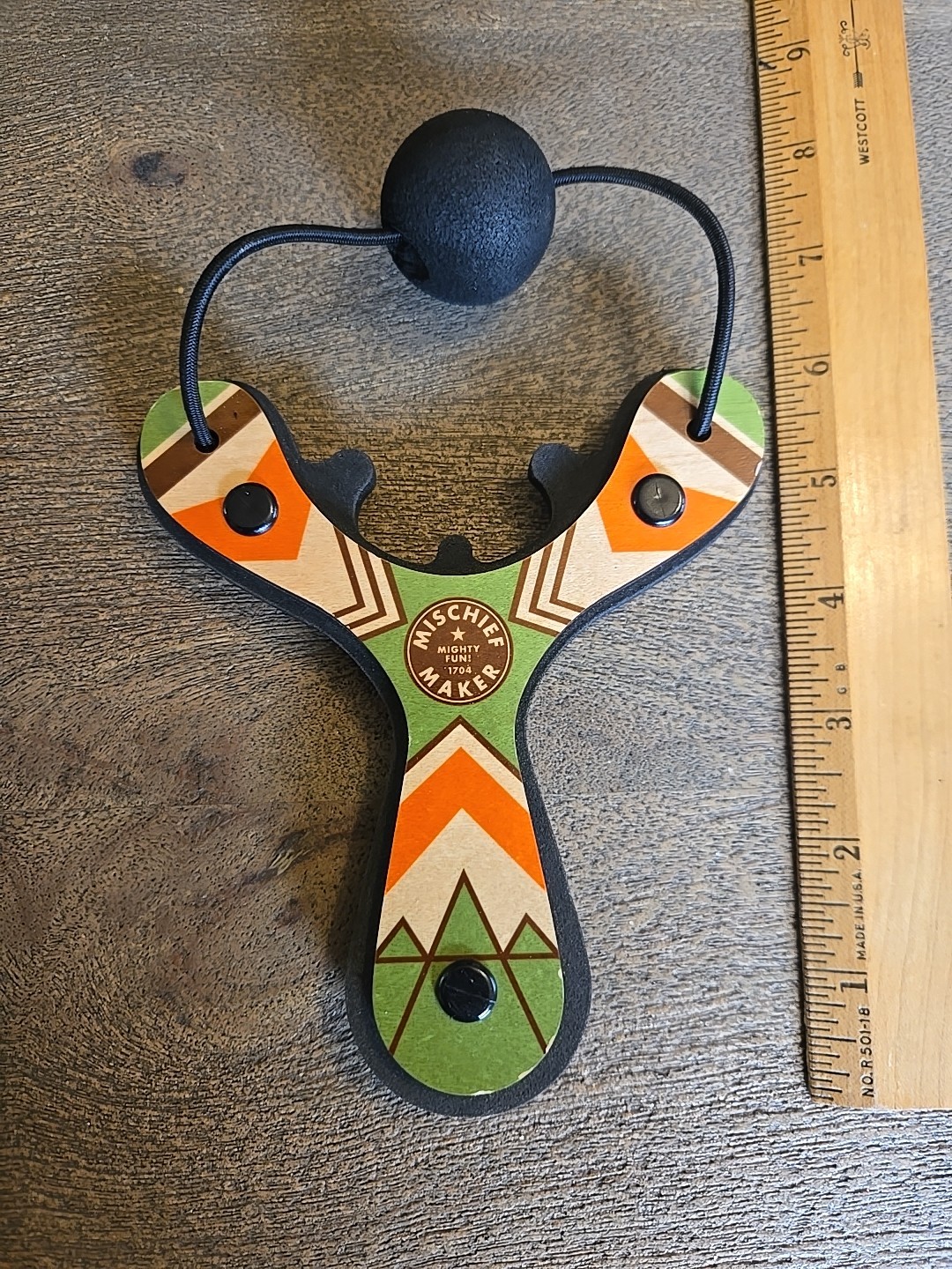 Mischief Maker Wooden Slingshot Classic Series Real Wood Slin Sling Shot See All