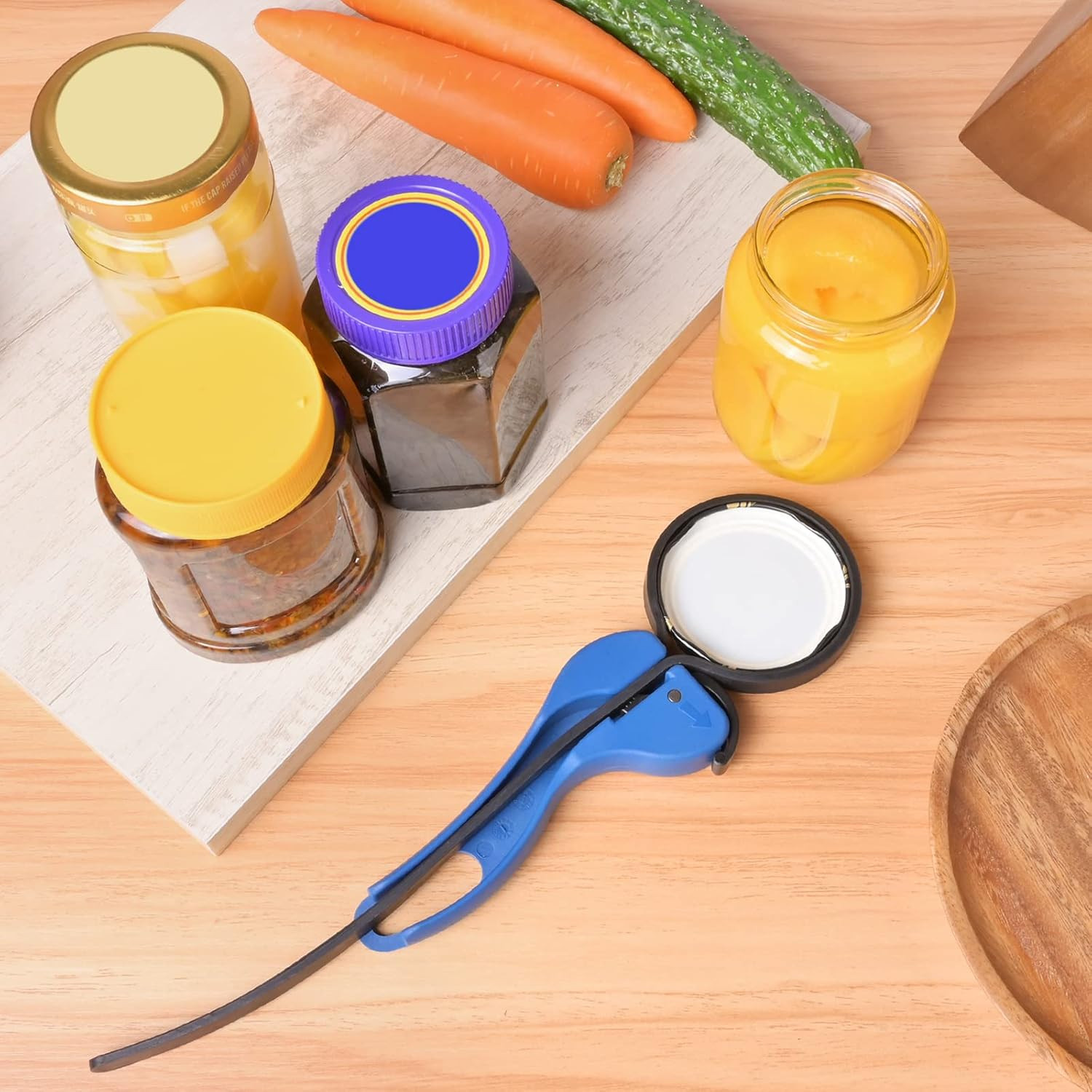 Jar Opener Tool for Weak Hands, Seniors, and Arthritis - Lid Opener