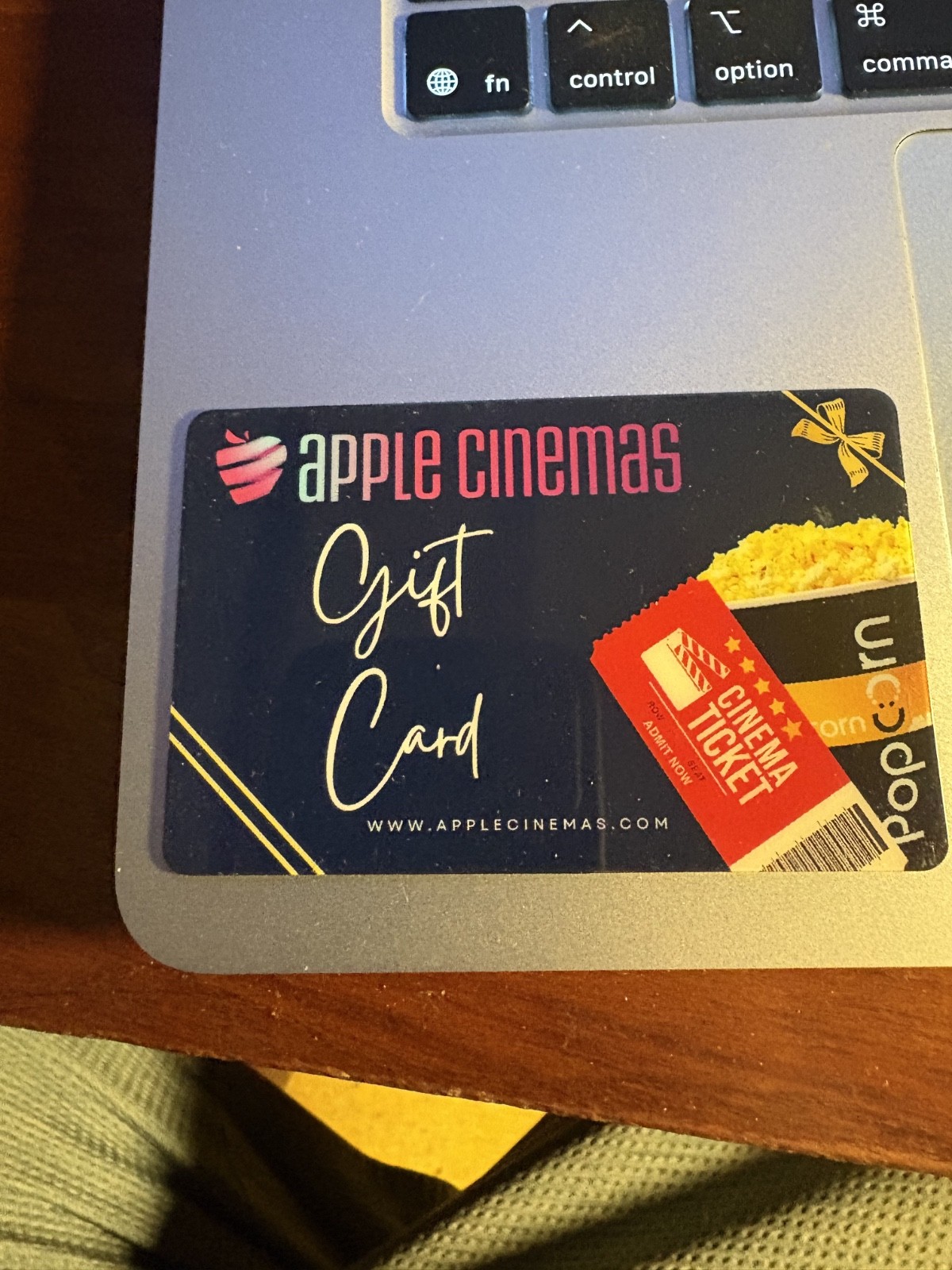 Apple Cinema Gift Card - 20.00